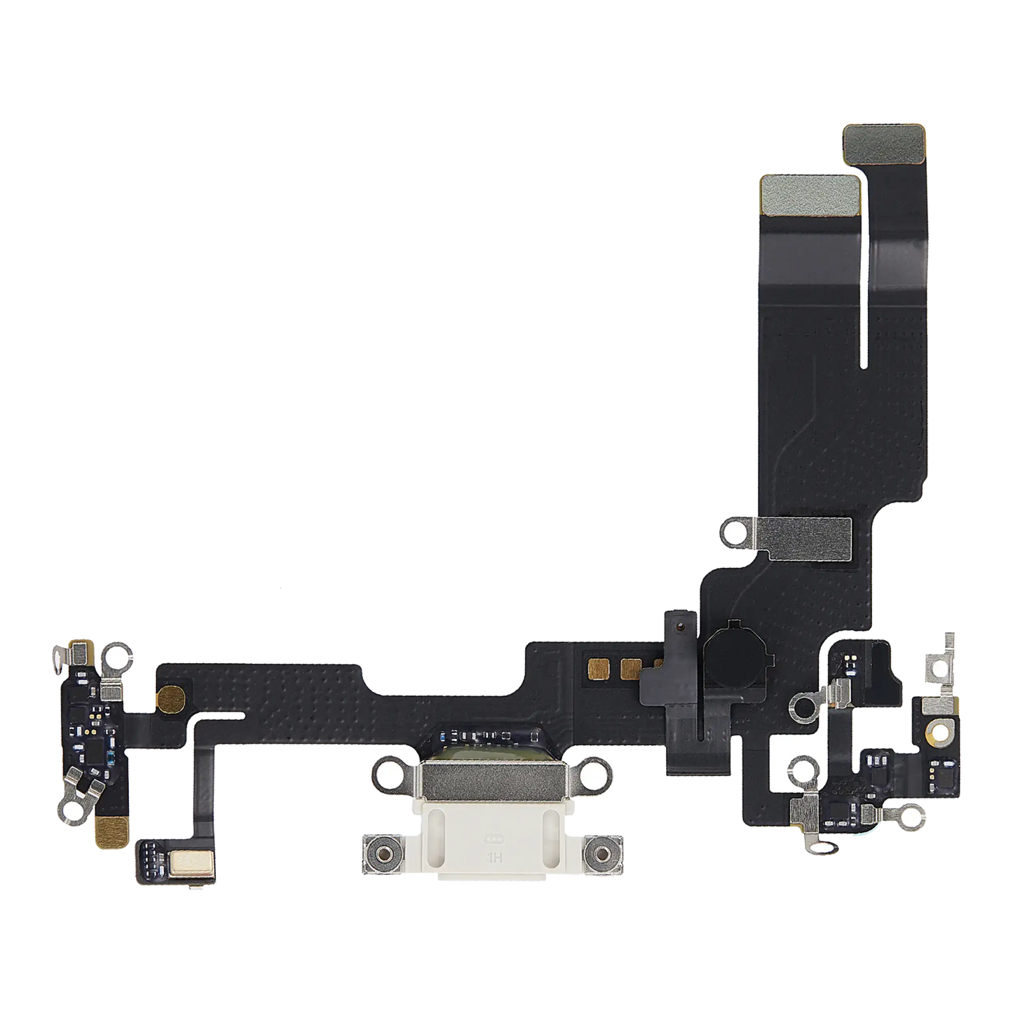 Charging Port Flex Cable For iPhone 14 (Used OEM Pull) (Starlight)