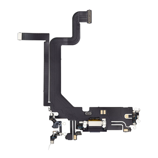 Charging Port Flex Cable For iPhone 14 Pro Max (Aftermarket Plus) (Deep Purple)