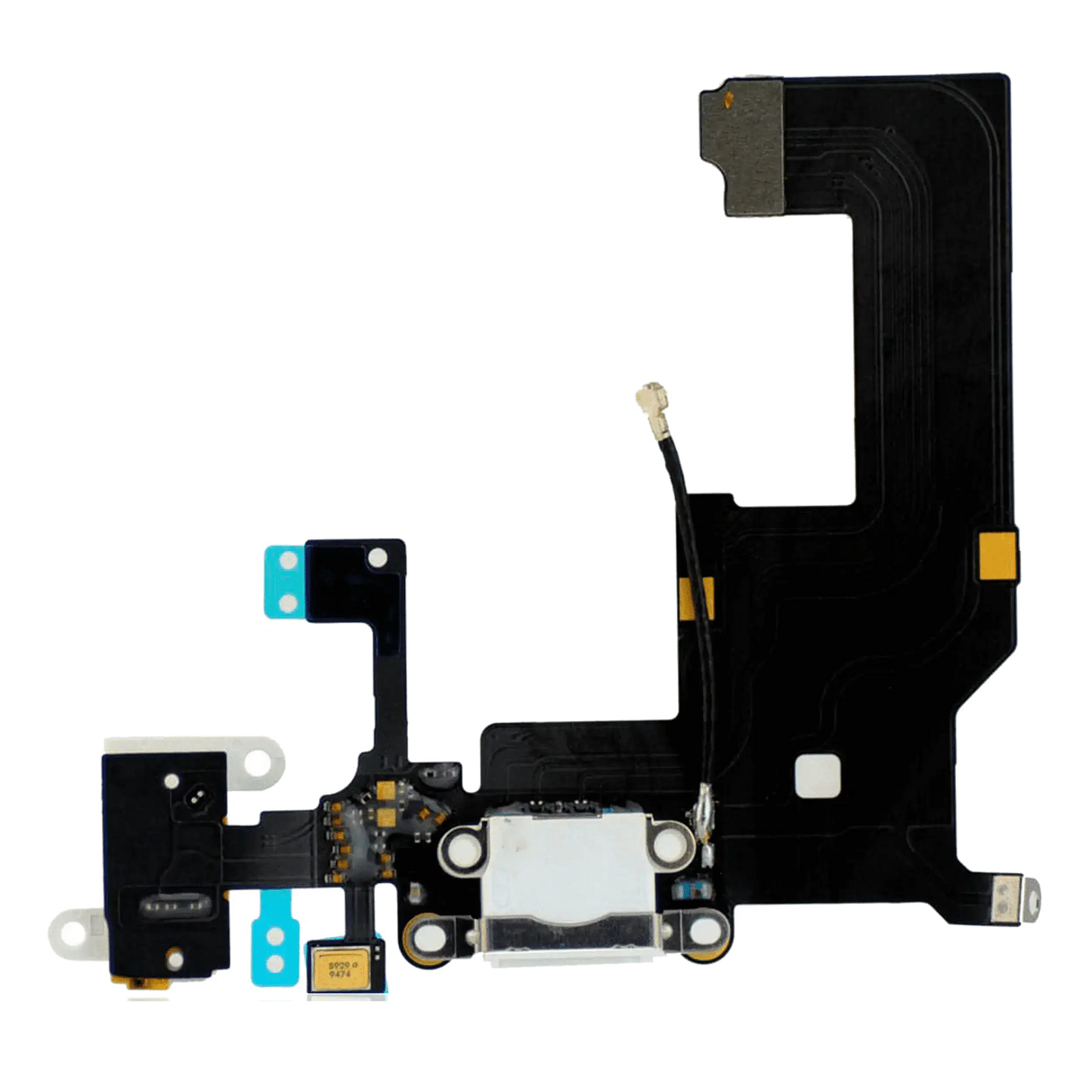 Charging Port Flex Cable For iPhone 5 (Silver)