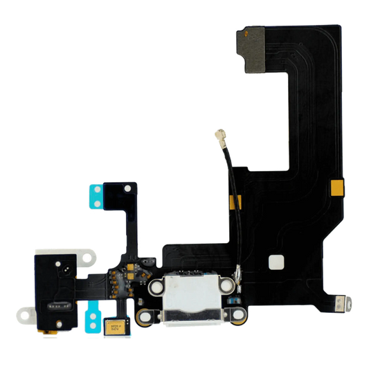 Charging Port Flex Cable For iPhone 5 (Silver)