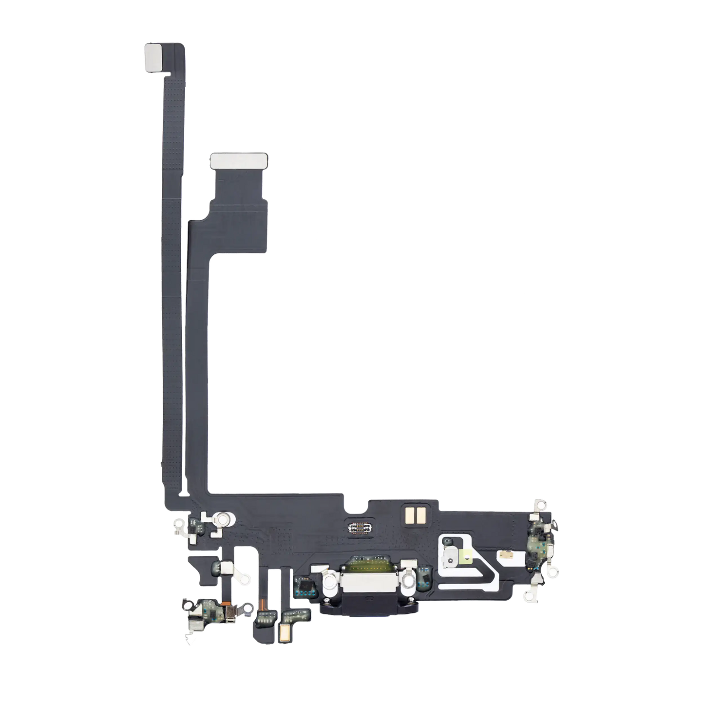 Charging Port Flex Cable For iPhone 12 Pro Max (Aftermarket Plus) (Graphite)