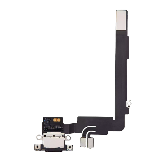 Charging Port Flex Cable For iPhone 16 Pro Max (Premium) (Black Titanium)
