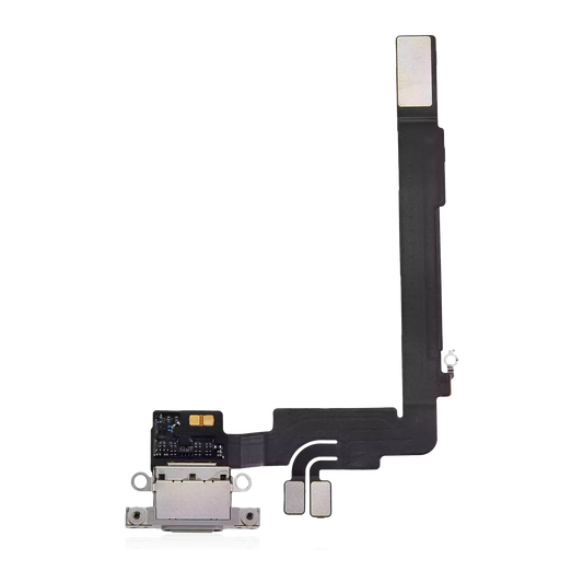 Charging Port Flex Cable For iPhone 16 Pro Max (Premium) (White Titanium)