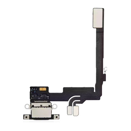 Charging Port Flex Cable For iPhone 16 Pro (Premium) (Black Titanium) — product photo 1