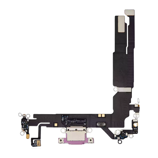 Charging Port Flex Cable For iPhone 16 (Premium) (Pink) — product photo 1
