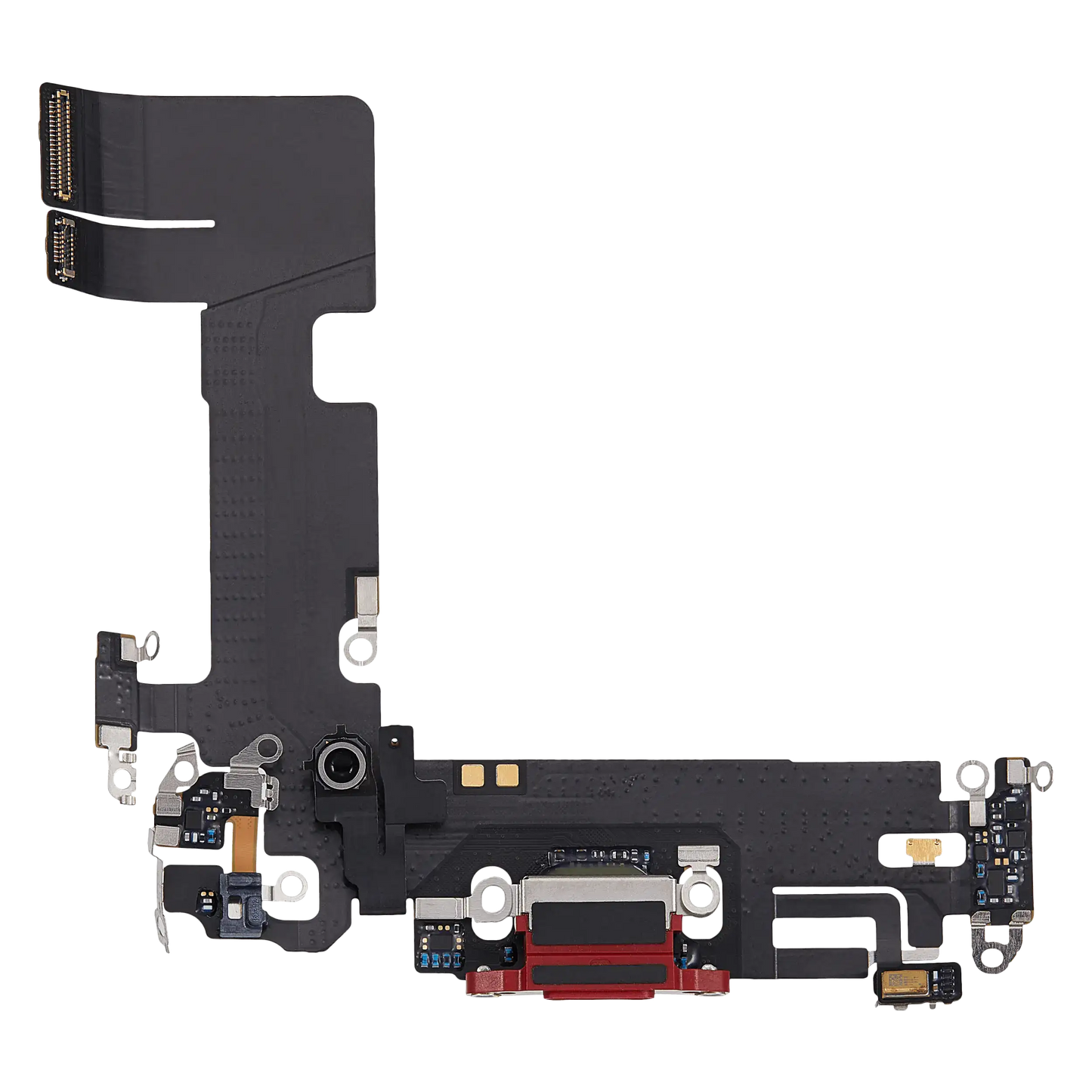 Charging Port Flex Cable For iPhone 13 (Used OEM Pull) (Red)