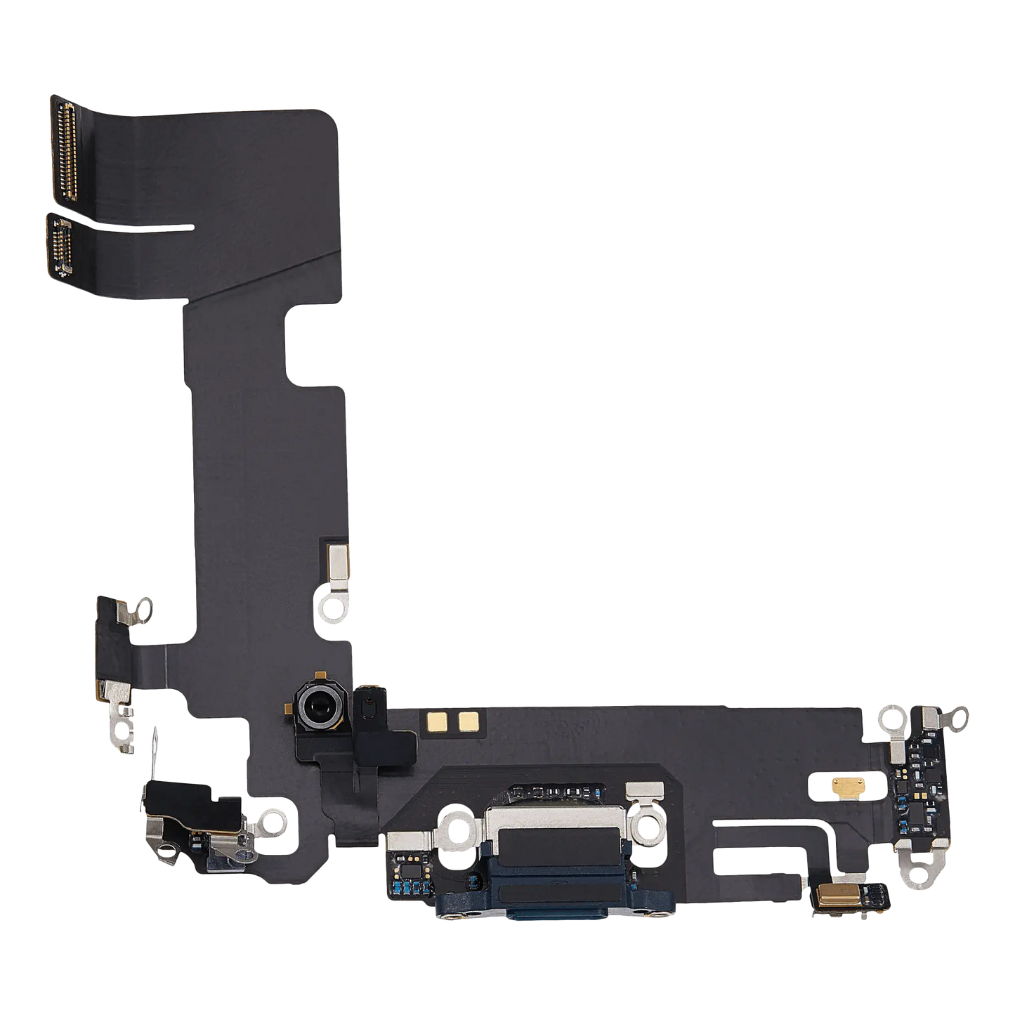 Charging Port Flex Cable For iPhone 13 (Used OEM Pull) (Midnight)