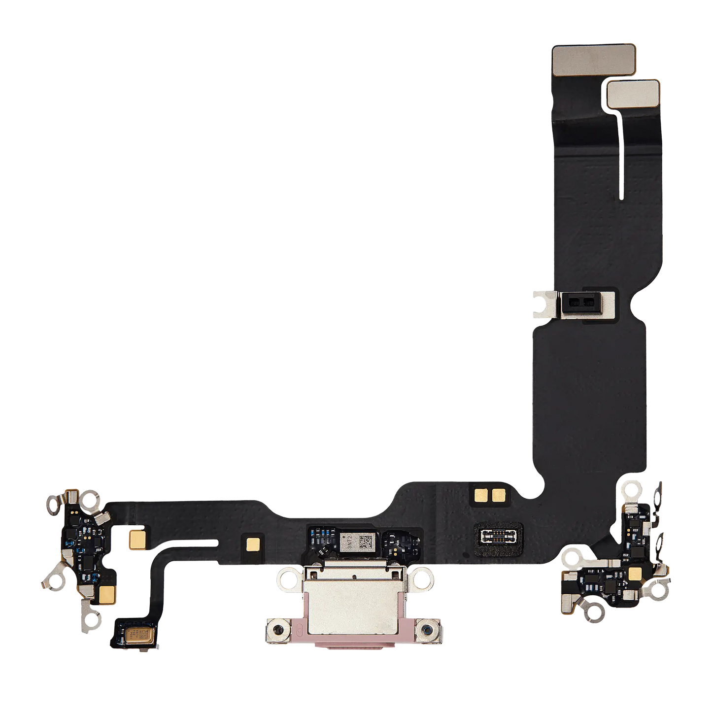 Charging Port Flex Cable For iPhone 15 Plus (Premium) (Pink)