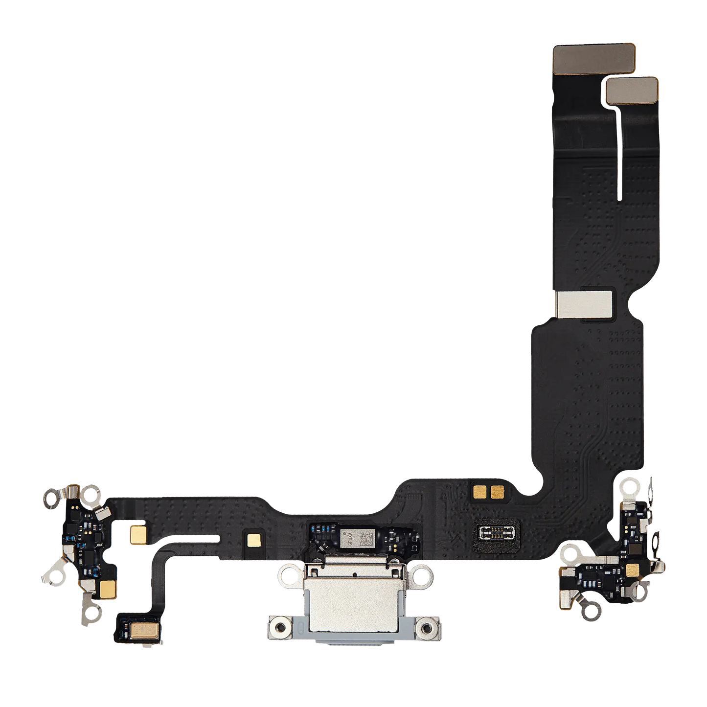 Charging Port Flex Cable For iPhone 15 Plus (Premium) (Blue)
