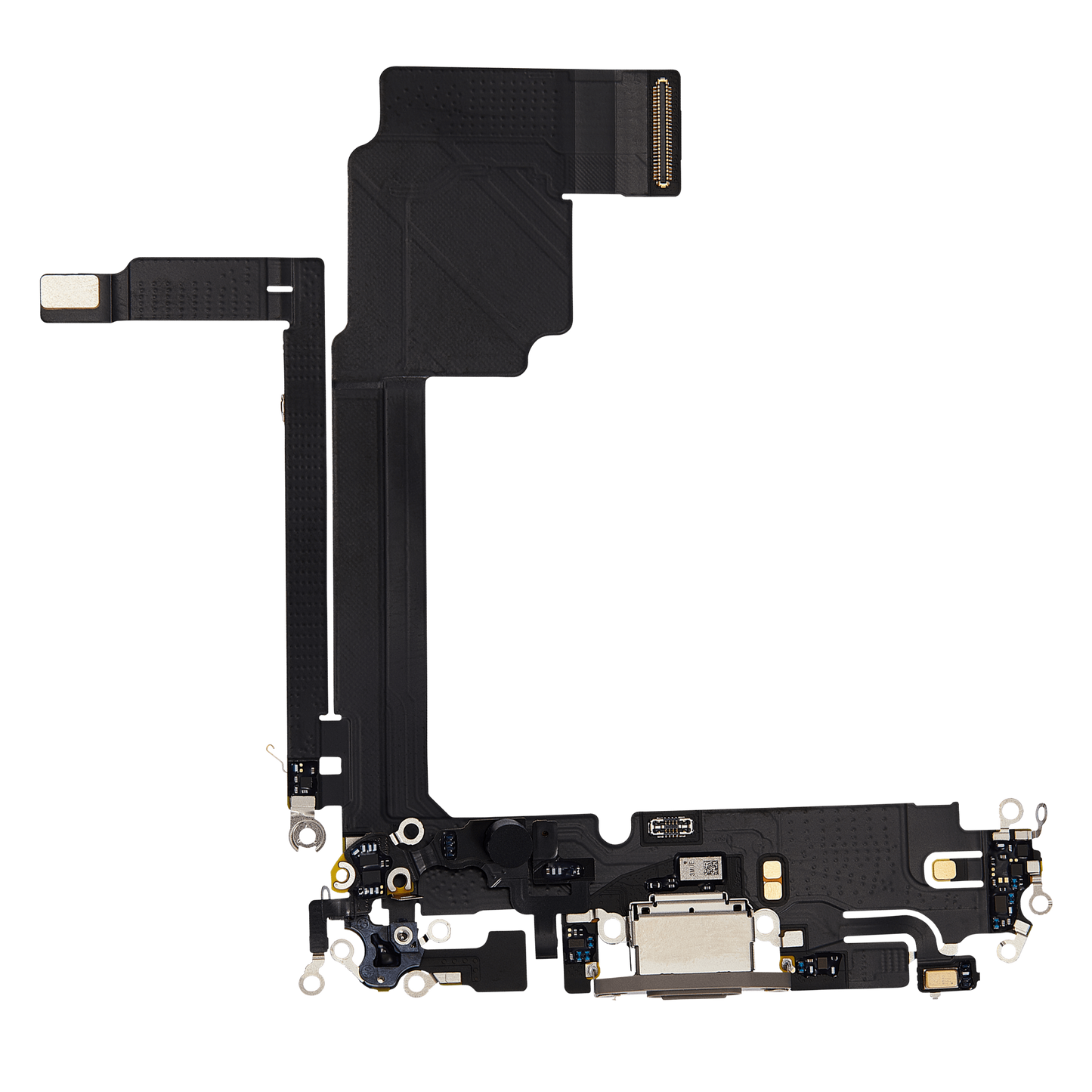 Charging Port Flex Cable For iPhone 15 Pro Max (Premium) (Natural Titanium)