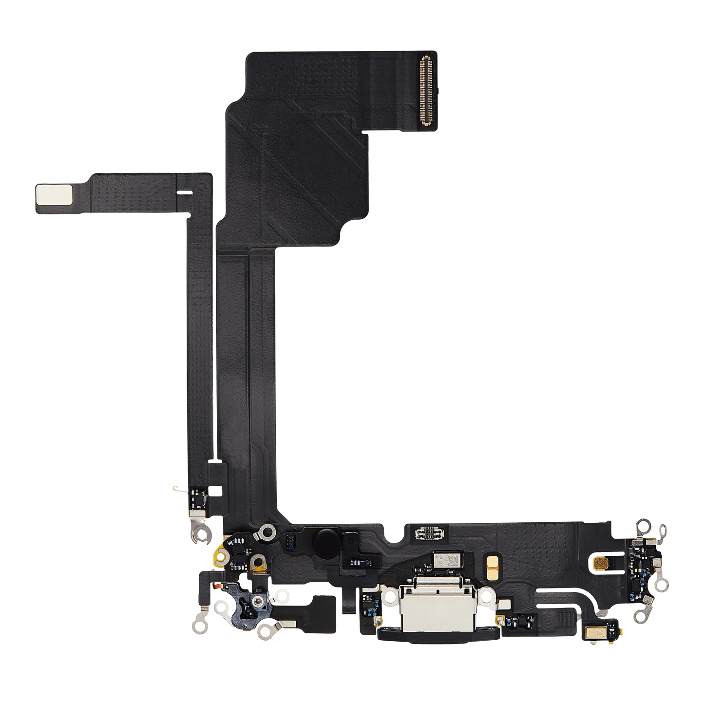Charging Port Flex Cable For iPhone 15 Pro Max (Premium) (Black Titanium)