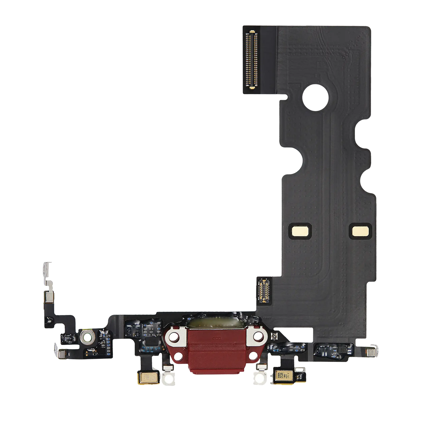Charging Port Flex Cable For iPhone SE (2022) (Premium) (Red)