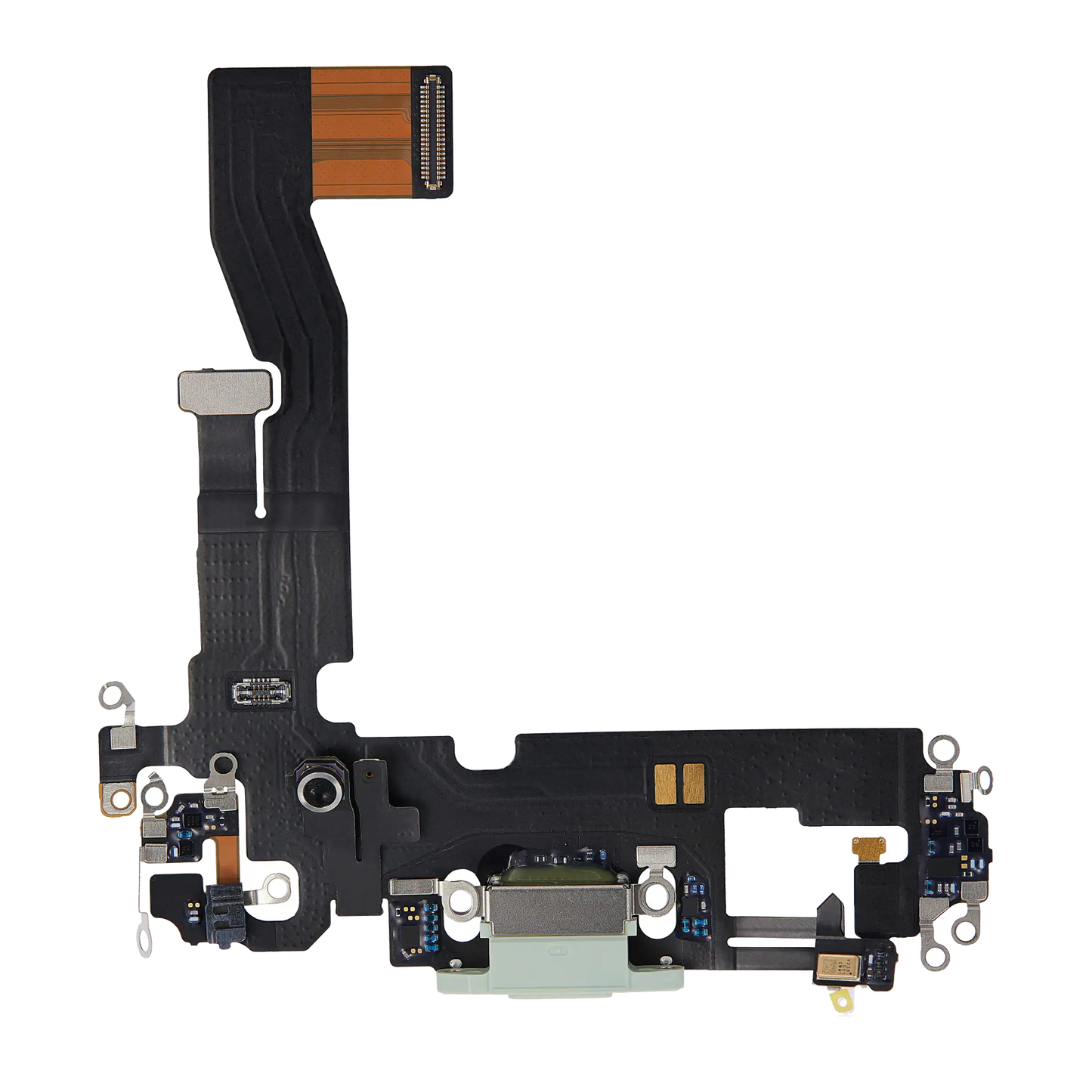 Charging Port Flex Cable For iPhone 12 (Premium) (Green)