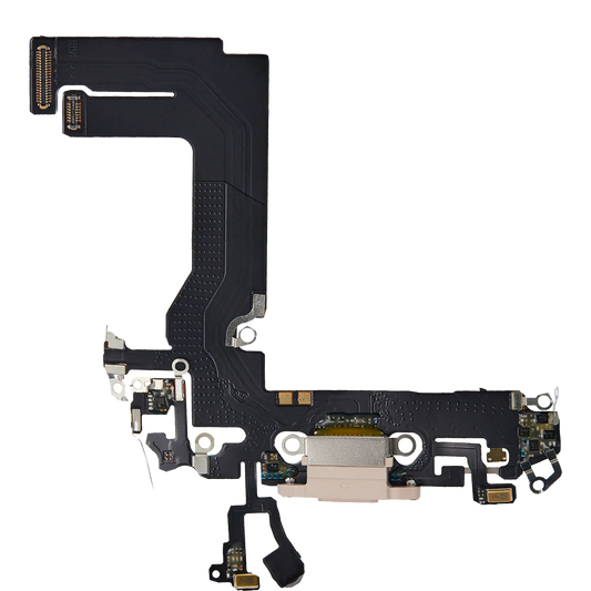 Charging Port Flex Cable For iPhone 13 Mini (Aftermarket Plus) (Pink)