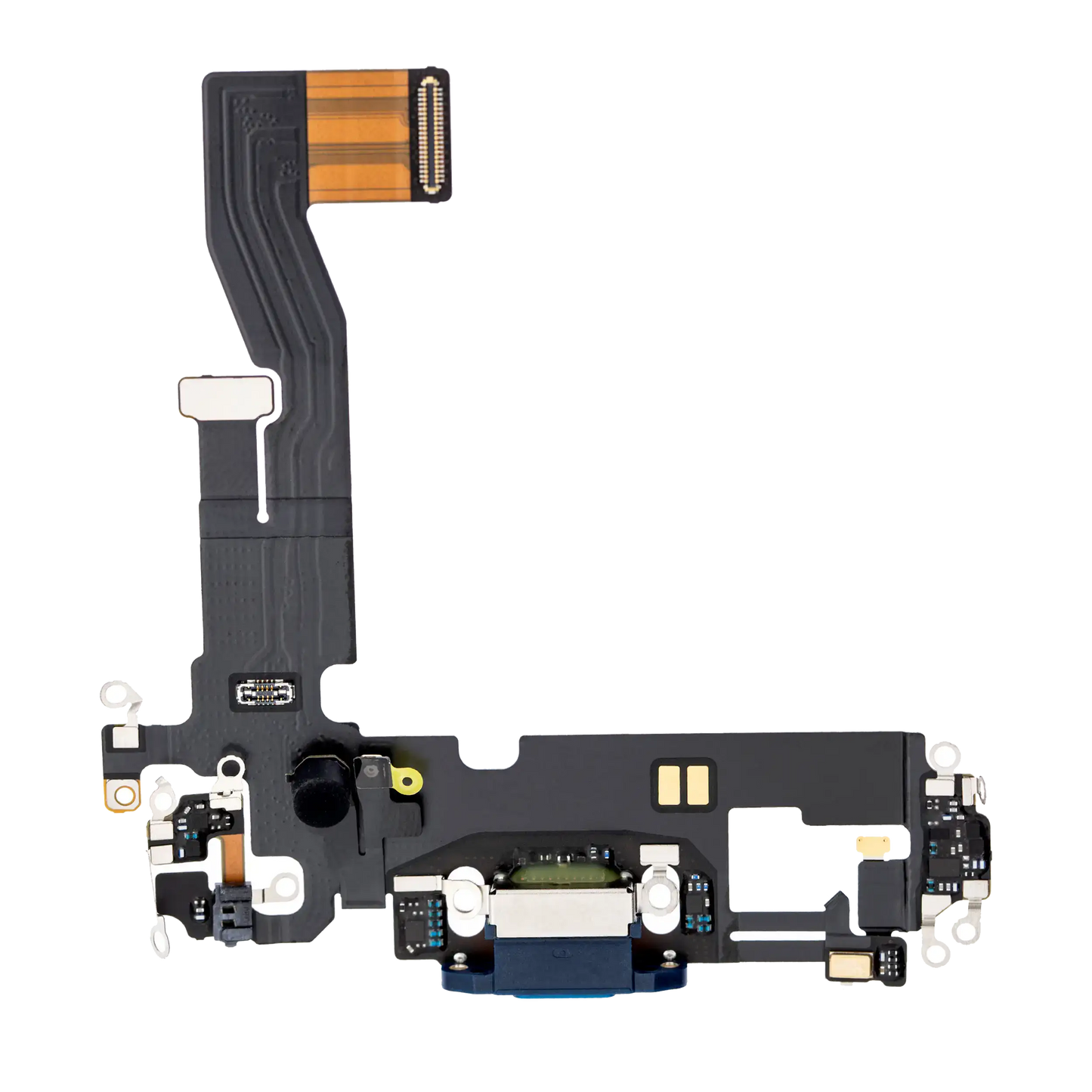 Charging Port Flex Cable For iPhone 12 Pro (Used OEM Pull) (Pacific Blue)