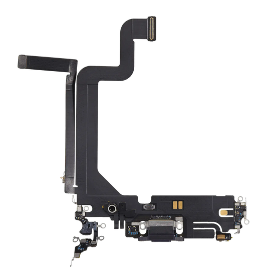 Charging Port Flex Cable For iPhone 14 Pro Max (Used OEM Pull) (Deep Purple)
