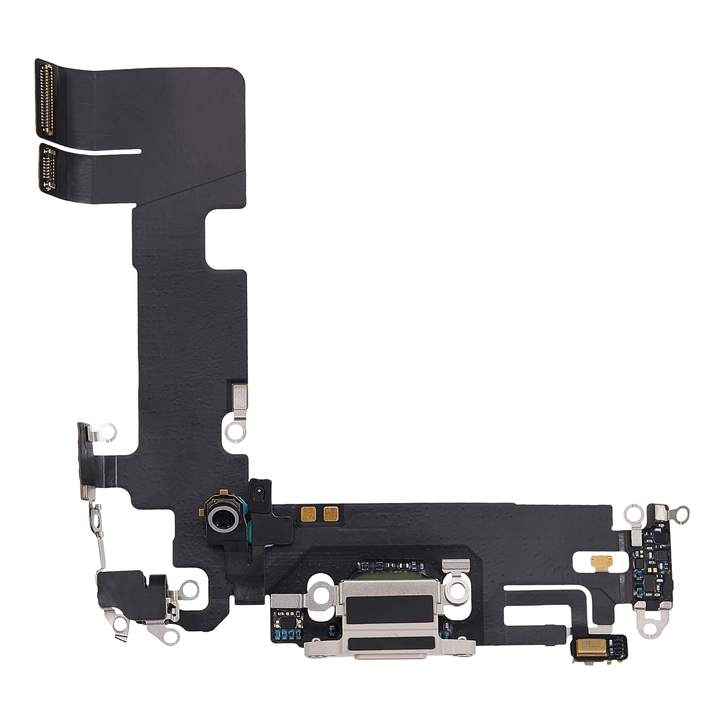 Charging Port Flex Cable For iPhone 13 (Used OEM Pull) (Pink)