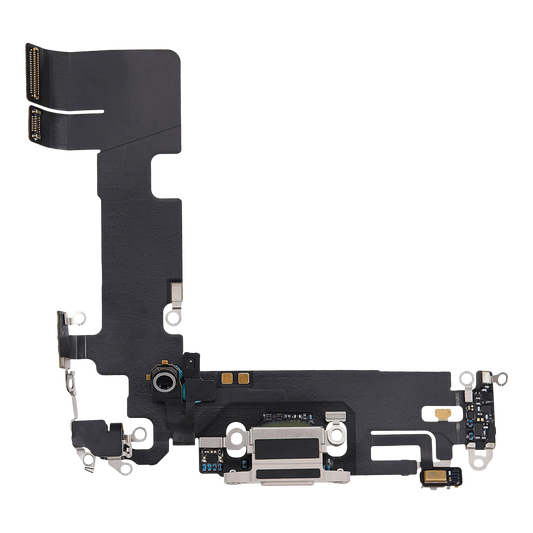 Charging Port Flex Cable For iPhone 13 (Used OEM Pull) (Pink)