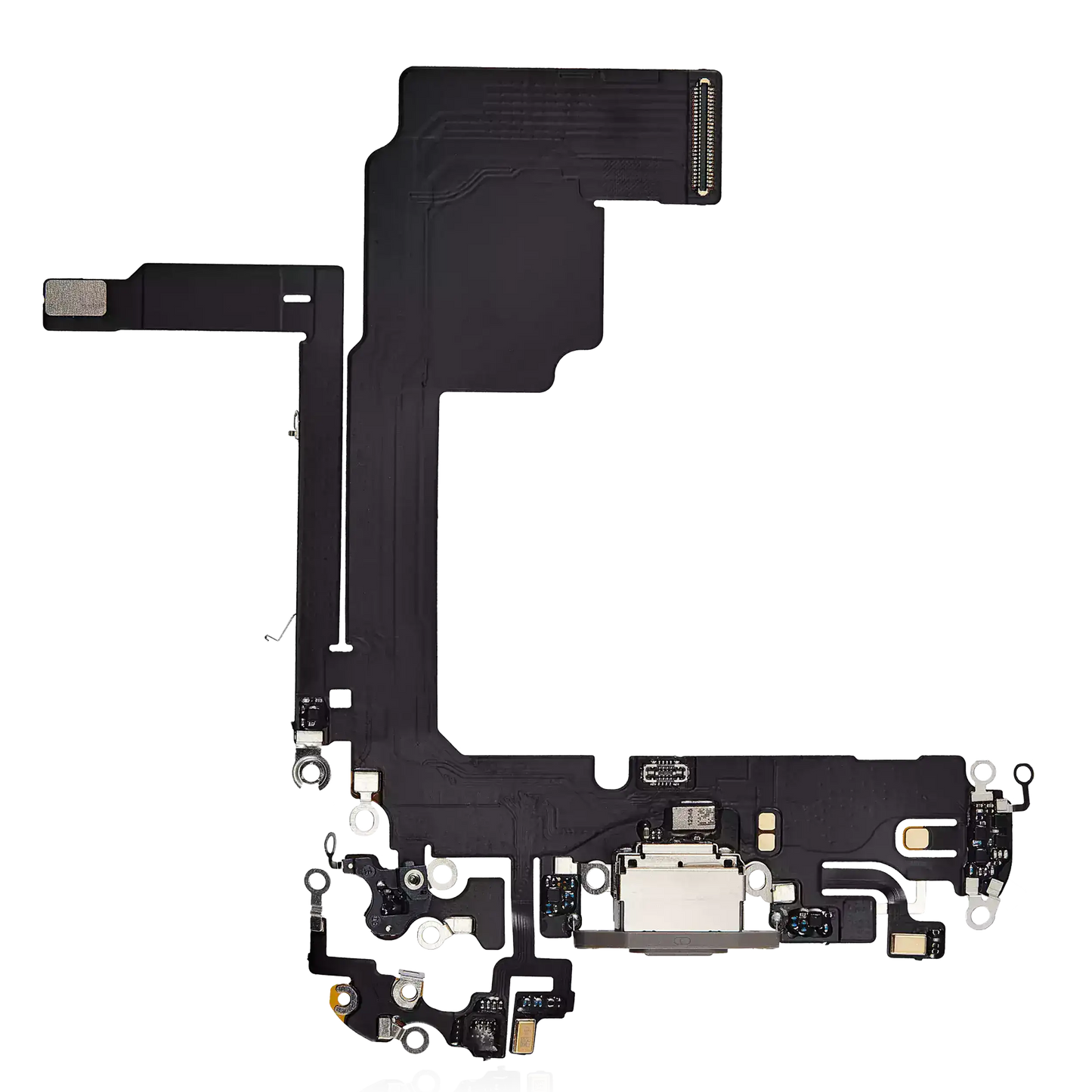 Charging Port Flex Cable For iPhone 15 Pro (Premium) (Natural Titanium)