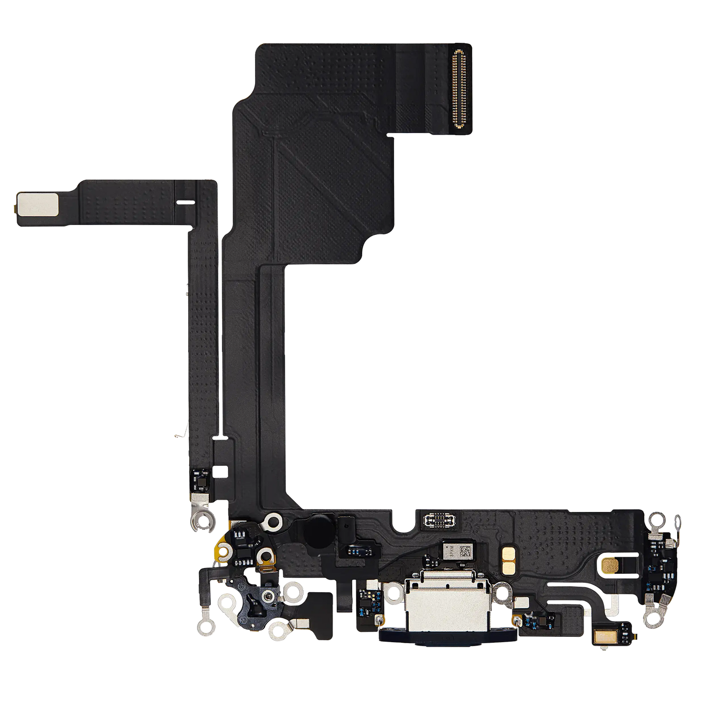 Charging Port Flex Cable For iPhone 15 Pro (Premium) (Blue Titanium)