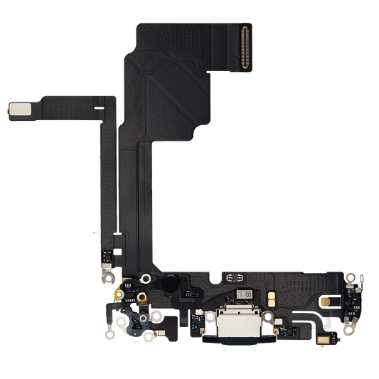 Charging Port Flex Cable For iPhone 15 Pro (Premium) (Blue Titanium)