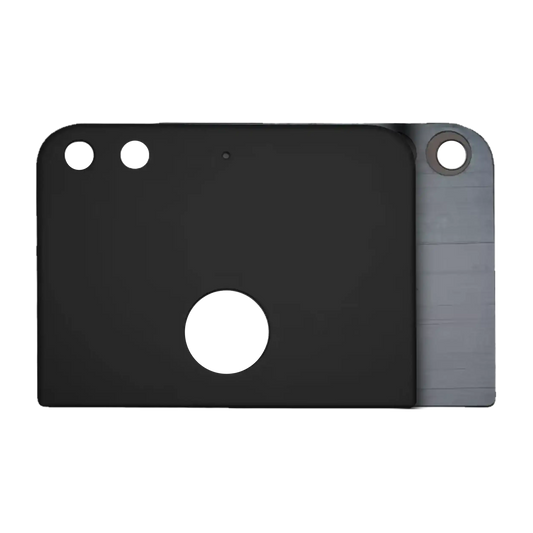 Back Glass For Google Pixel (Black) - replacement part product view