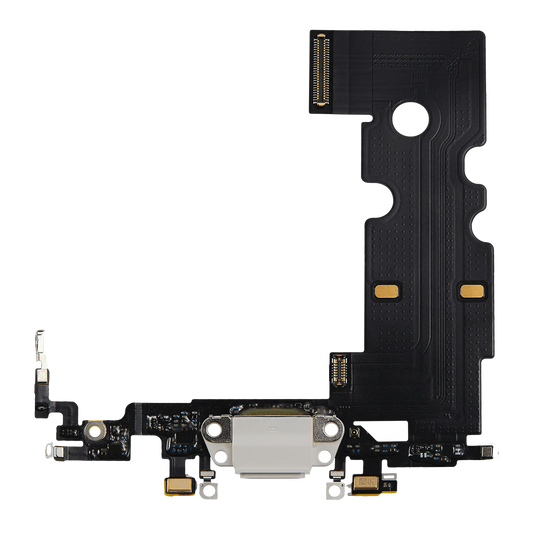 Charging Port Flex Cable For iPhone SE (2020) (Premium) (White)