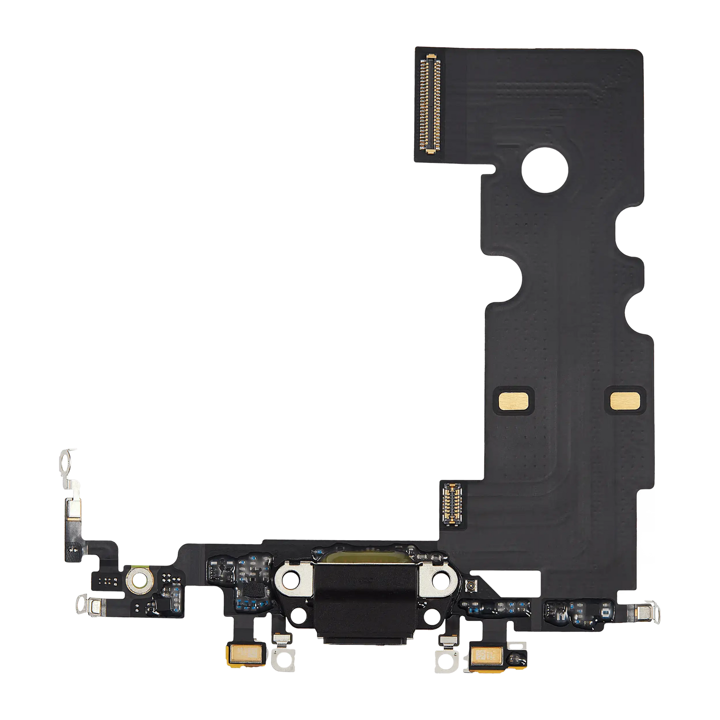 Charging Port Flex Cable For iPhone SE (2020) (Premium) (Black)