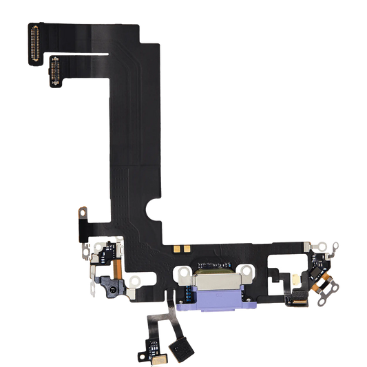 Charging Port Flex Cable For iPhone 12 Mini (Premium) (Purple)