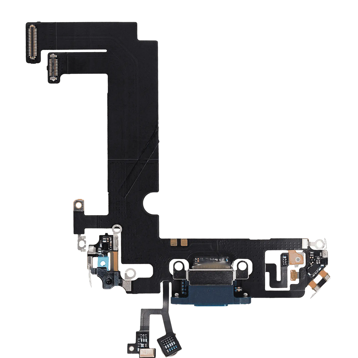 Charging Port Flex Cable For iPhone 12 Mini (Used OEM Pull) (Blue)
