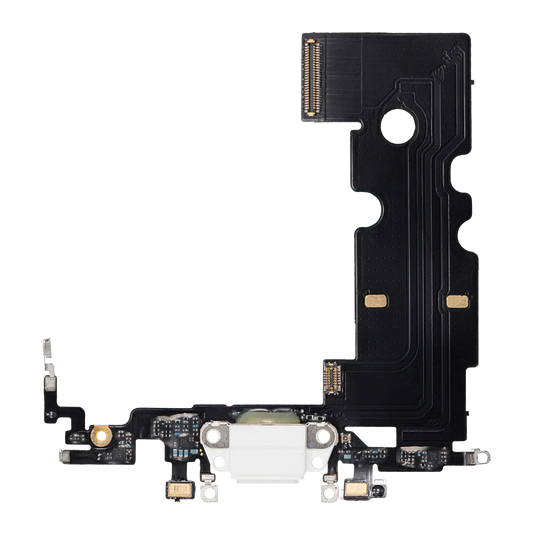 Charging Port Flex Cable For iPhone SE (2020) (Aftermarket Plus) (White)