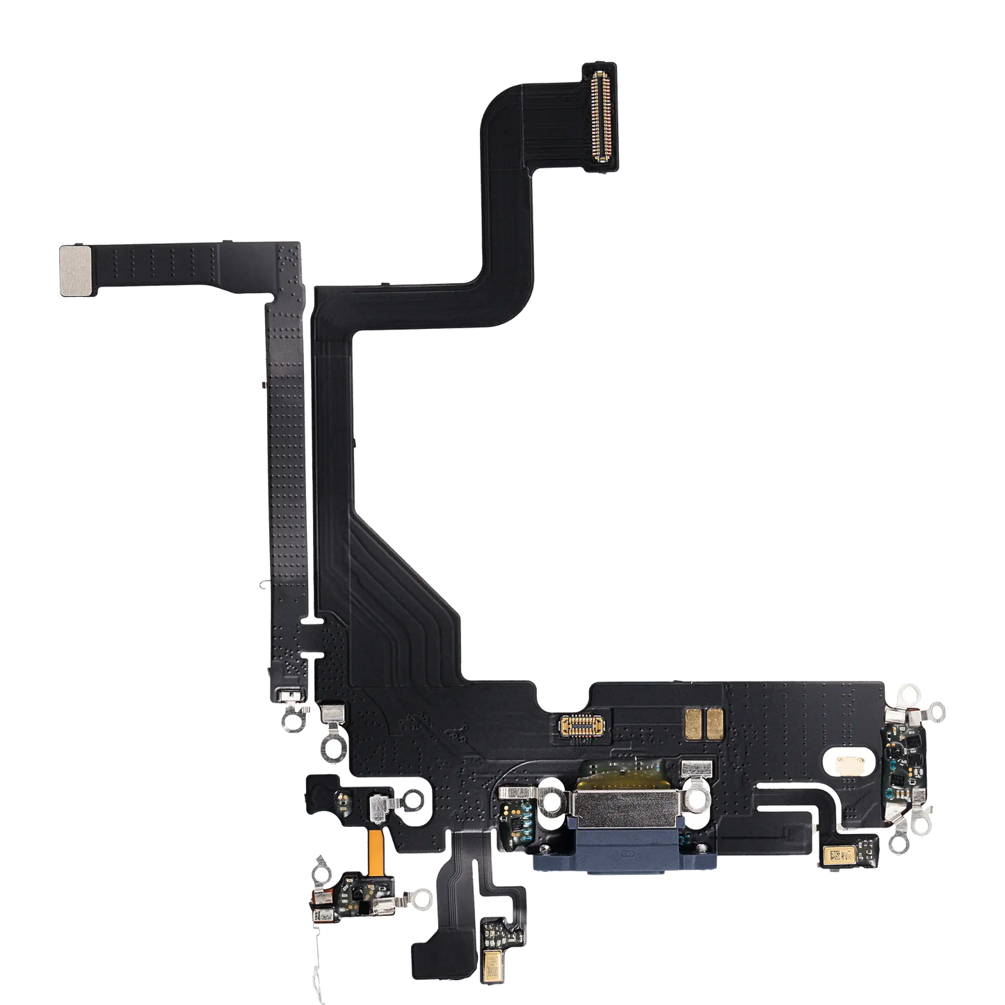 Charging Port Flex Cable For iPhone 13 Pro (Aftermarket Plus) (Sierra Blue)