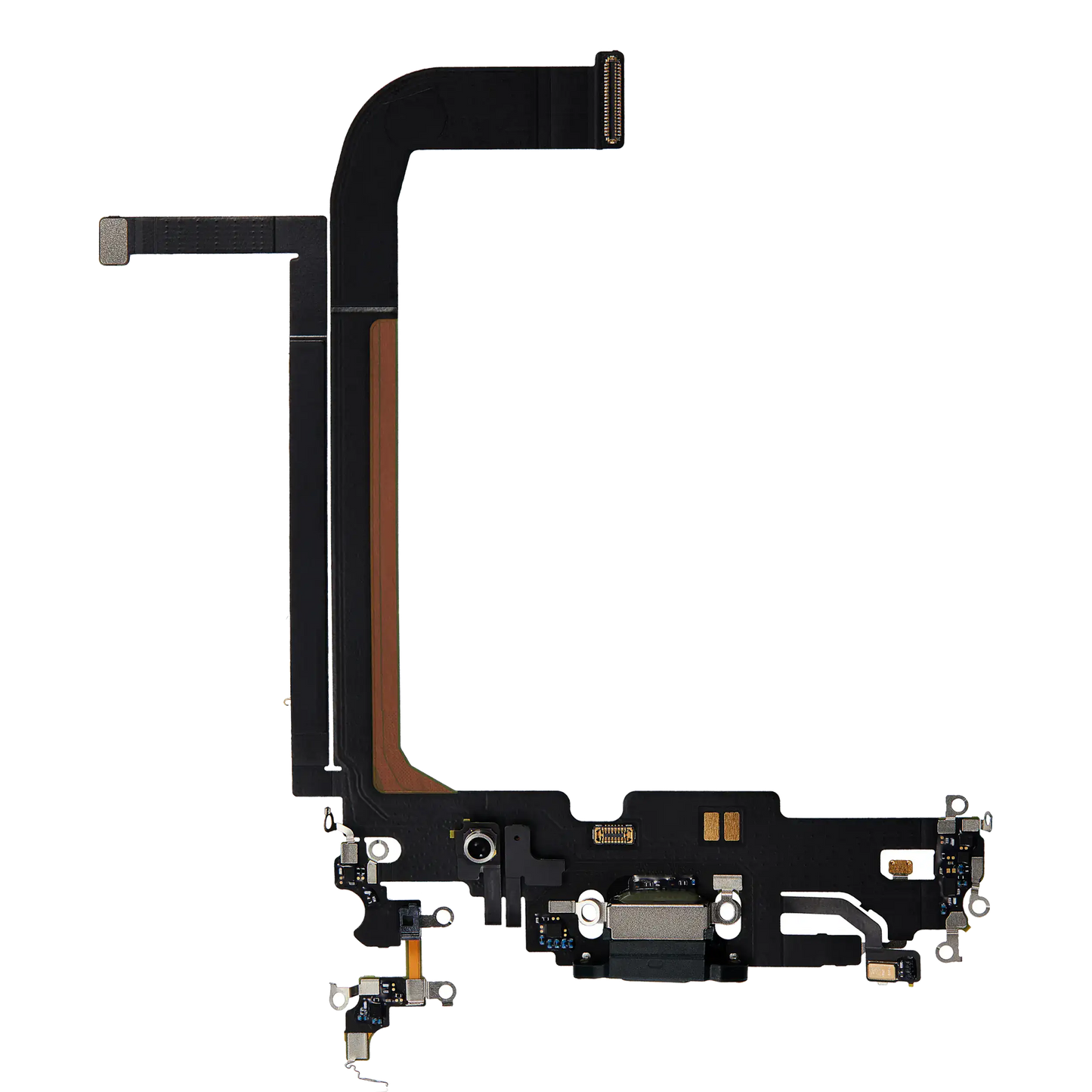Charging Port Flex Cable For iPhone 13 Pro Max (Used OEM Pull) (Alpine Green)