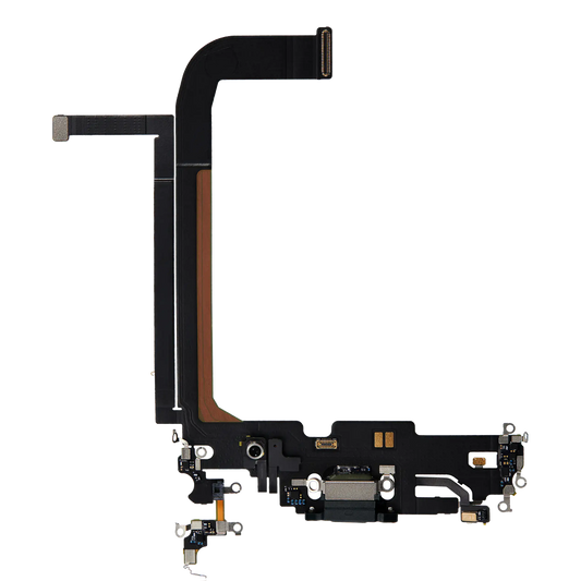 Charging Port Flex Cable For iPhone 13 Pro Max (Used OEM Pull) (Alpine Green)