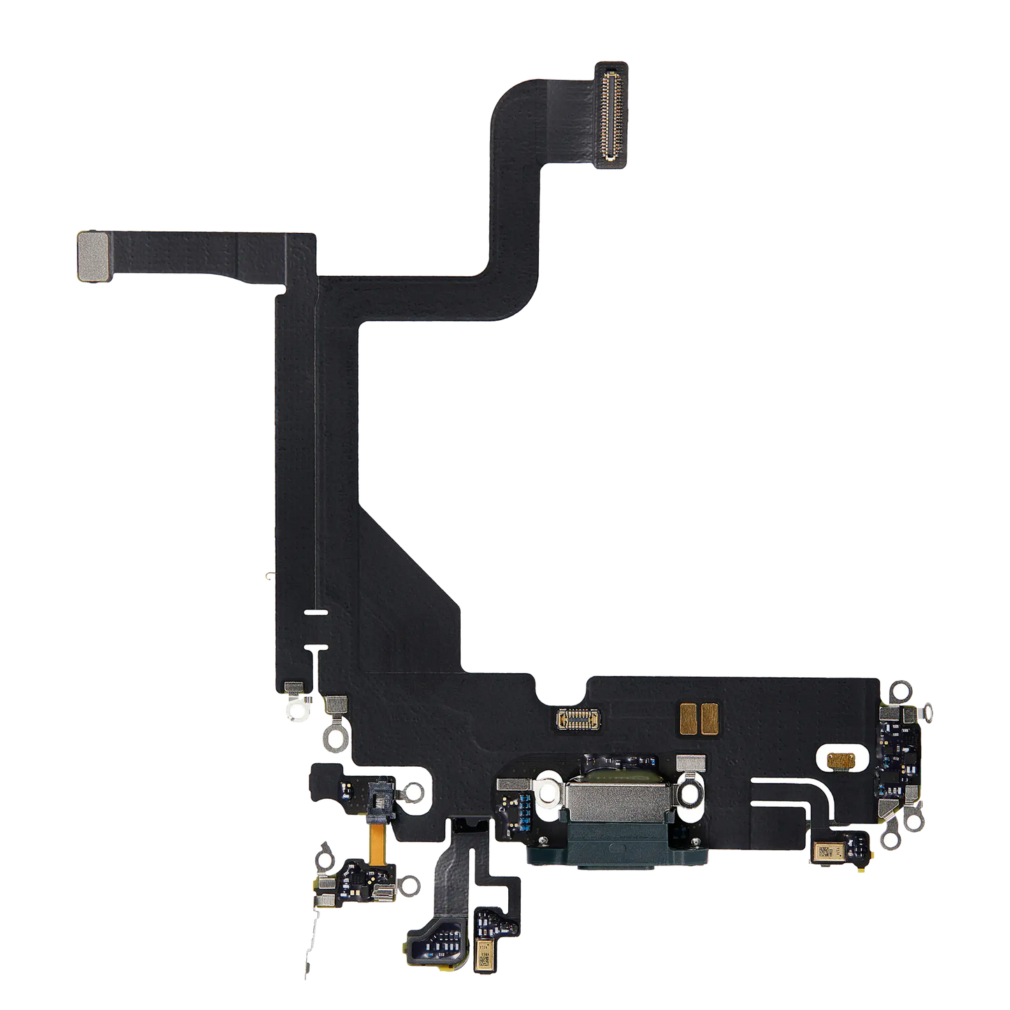Charging Port Flex Cable For iPhone 13 Pro (Used OEM Pull) (Alpine Green)