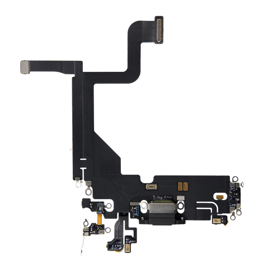 Charging Port Flex Cable For iPhone 13 Pro (Used OEM Pull) (Graphite)
