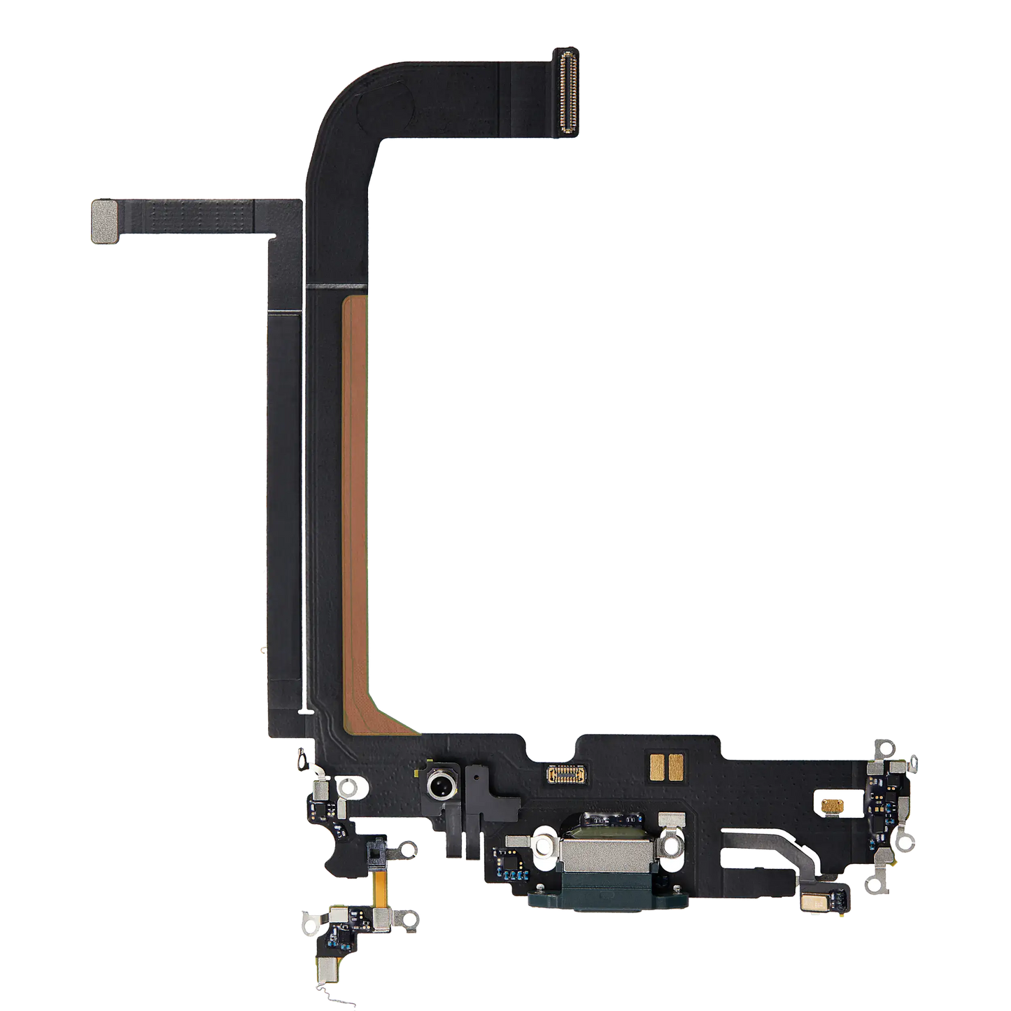 Charging Port Flex Cable For iPhone 13 Pro Max (Premium) (Alpine Green)