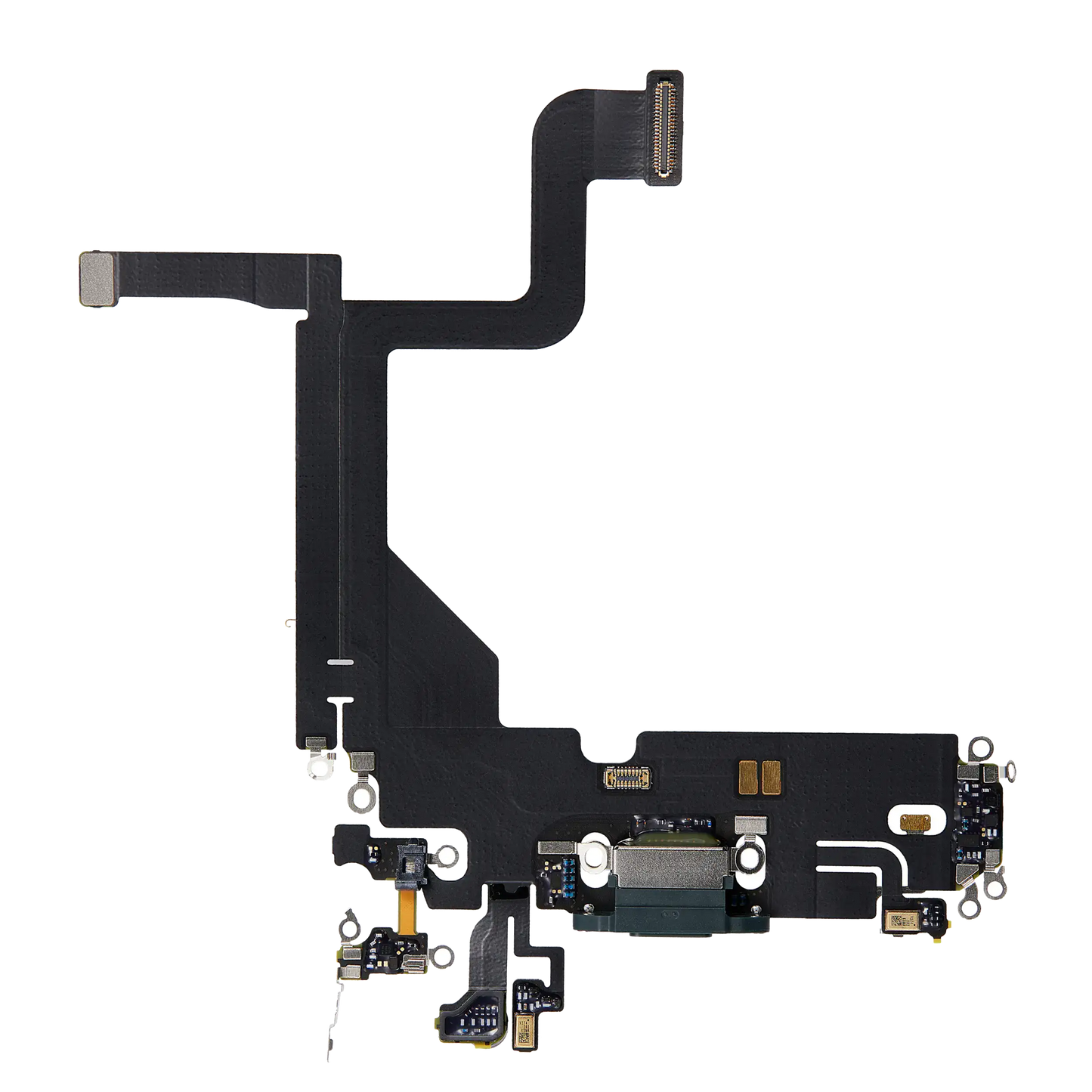 Charging Port Flex Cable For iPhone 13 Pro (Premium) (Alpine Green)