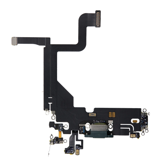 Charging Port Flex Cable For iPhone 13 Pro (Premium) (Alpine Green)