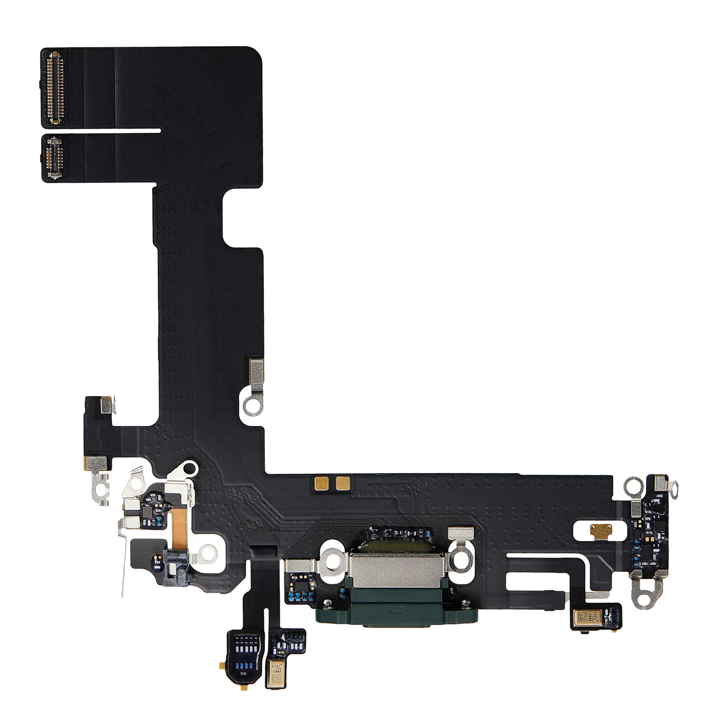 Charging Port Flex Cable For iPhone 13 (Premium) (Green)