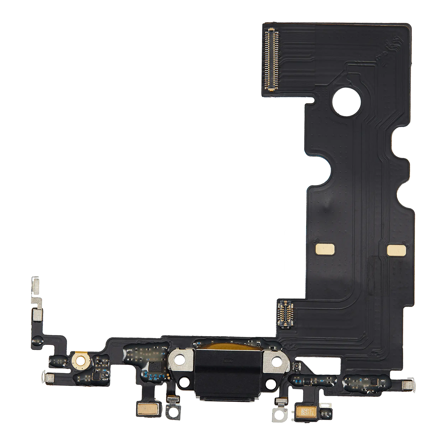 Charging Port Flex Cable For iPhone SE (2020) (Aftermarket Plus) (Space Gray)