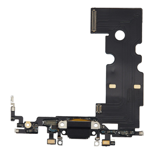 Charging Port Flex Cable For iPhone SE (2020) (Aftermarket Plus) (Space Gray)
