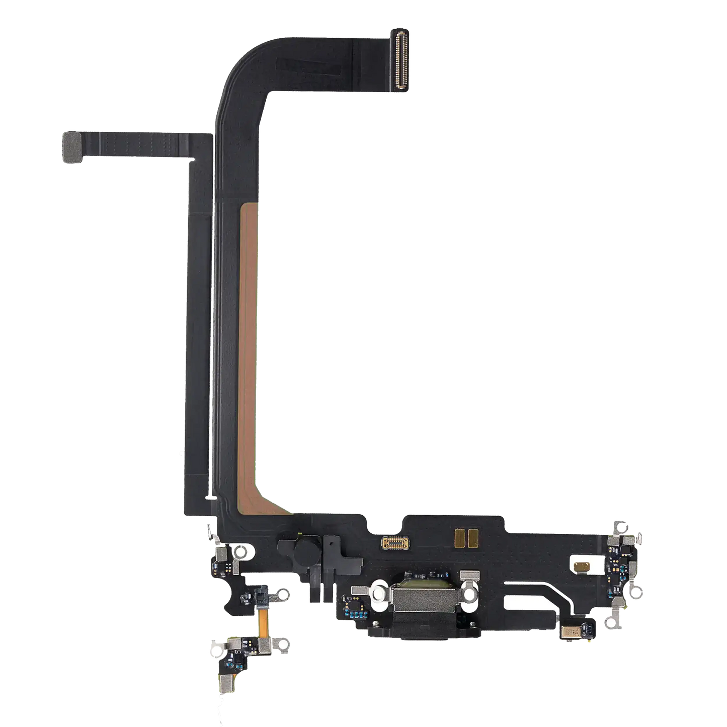 Charging Port Flex Cable For iPhone 13 Pro Max (Used OEM Pull) (Graphite)