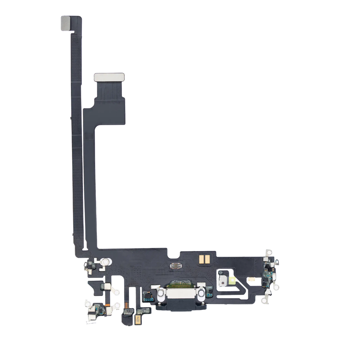 Charging Port Flex Cable For iPhone 12 Pro Max (Aftermarket Plus) (Pacific Blue)