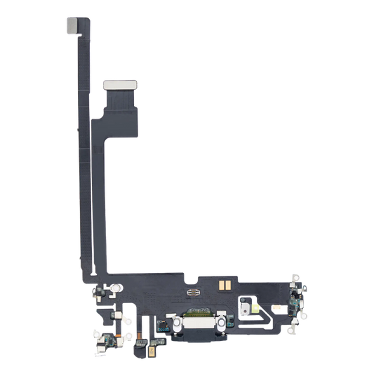 Charging Port Flex Cable For iPhone 12 Pro Max (Aftermarket Plus) (Pacific Blue)