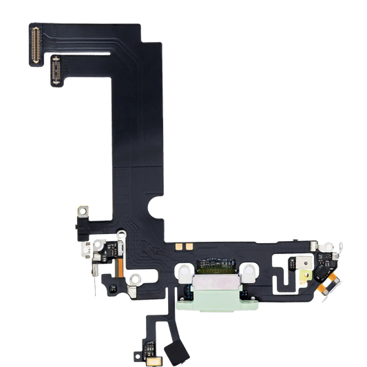 Charging Port Flex Cable For iPhone 12 Mini (Aftermarket Plus) (Green)