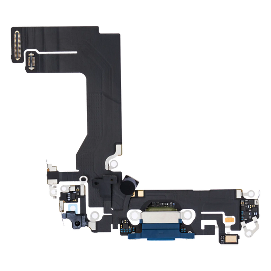 Charging Port Flex Cable For iPhone 13 Mini (Premium) (Blue)