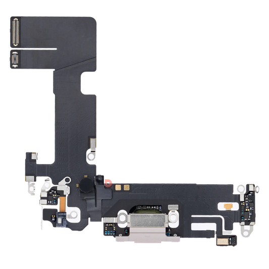 Charging Port Flex Cable For iPhone 13 (Premium) (Pink)