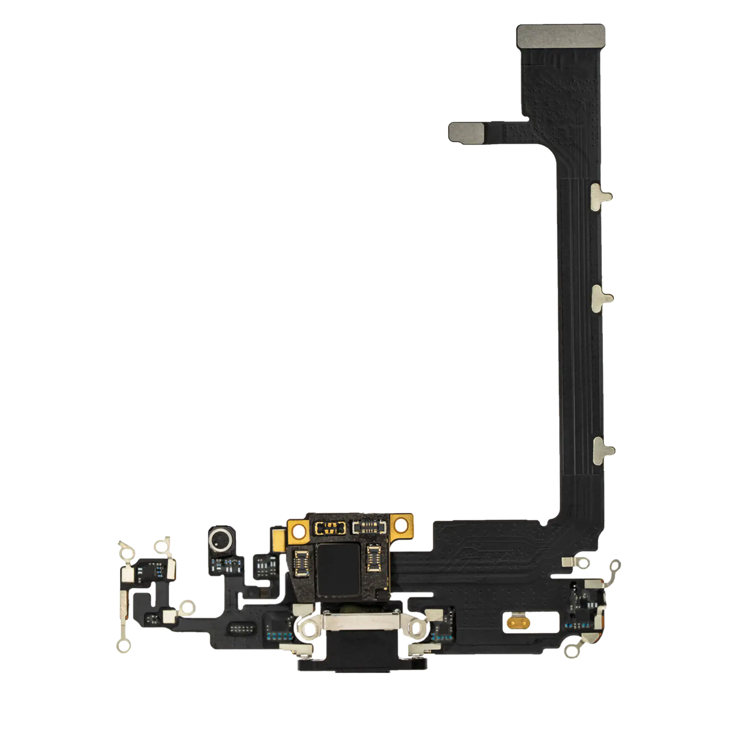 Charging Port Flex Cable With Board For iPhone 11 Pro Max (Aftermarket Plus) (Space Gray)