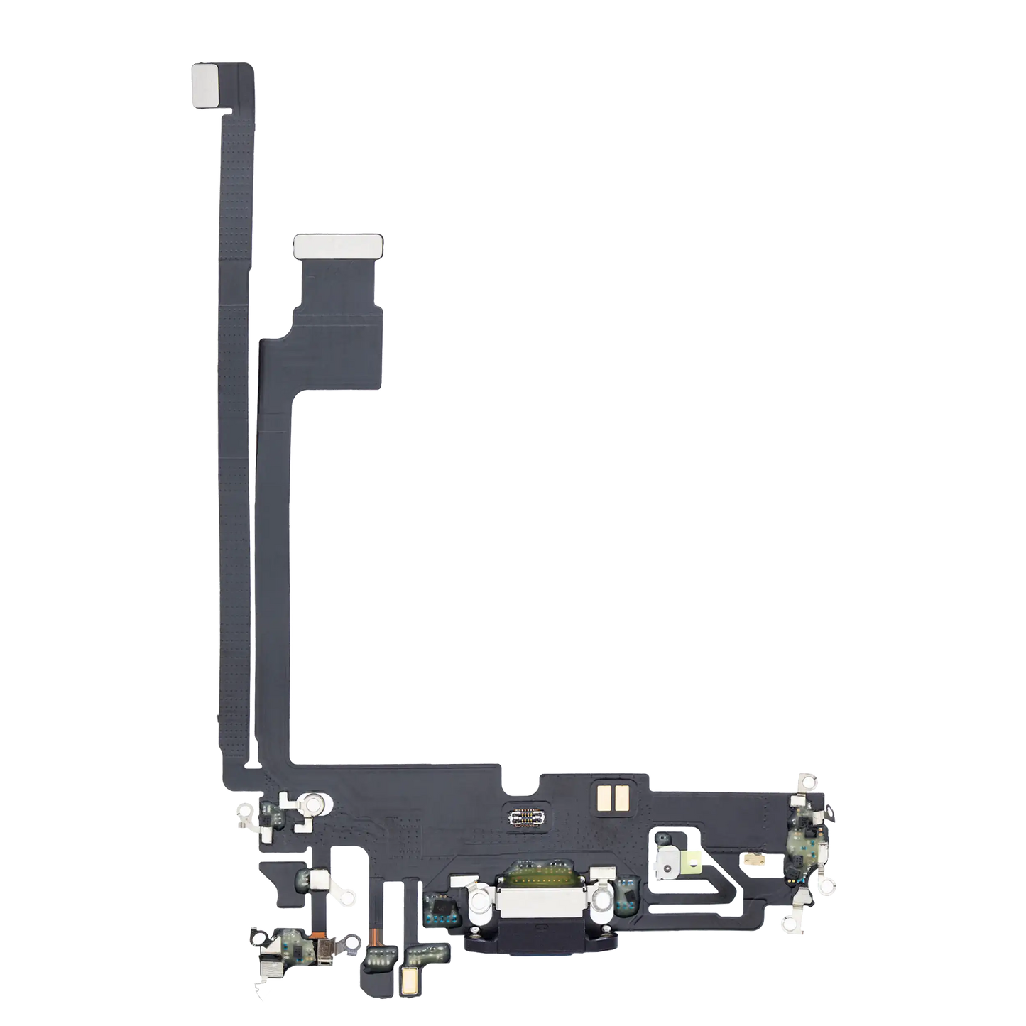Charging Port Flex Cable For iPhone 12 Pro Max (Premium) (Graphite)